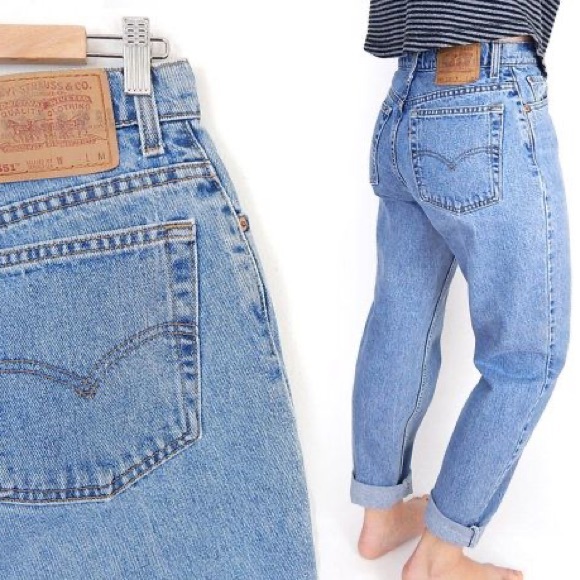 Levi's Denim - Levi's 512 High Waist Slim Fit Tapered Leg Jeans 6